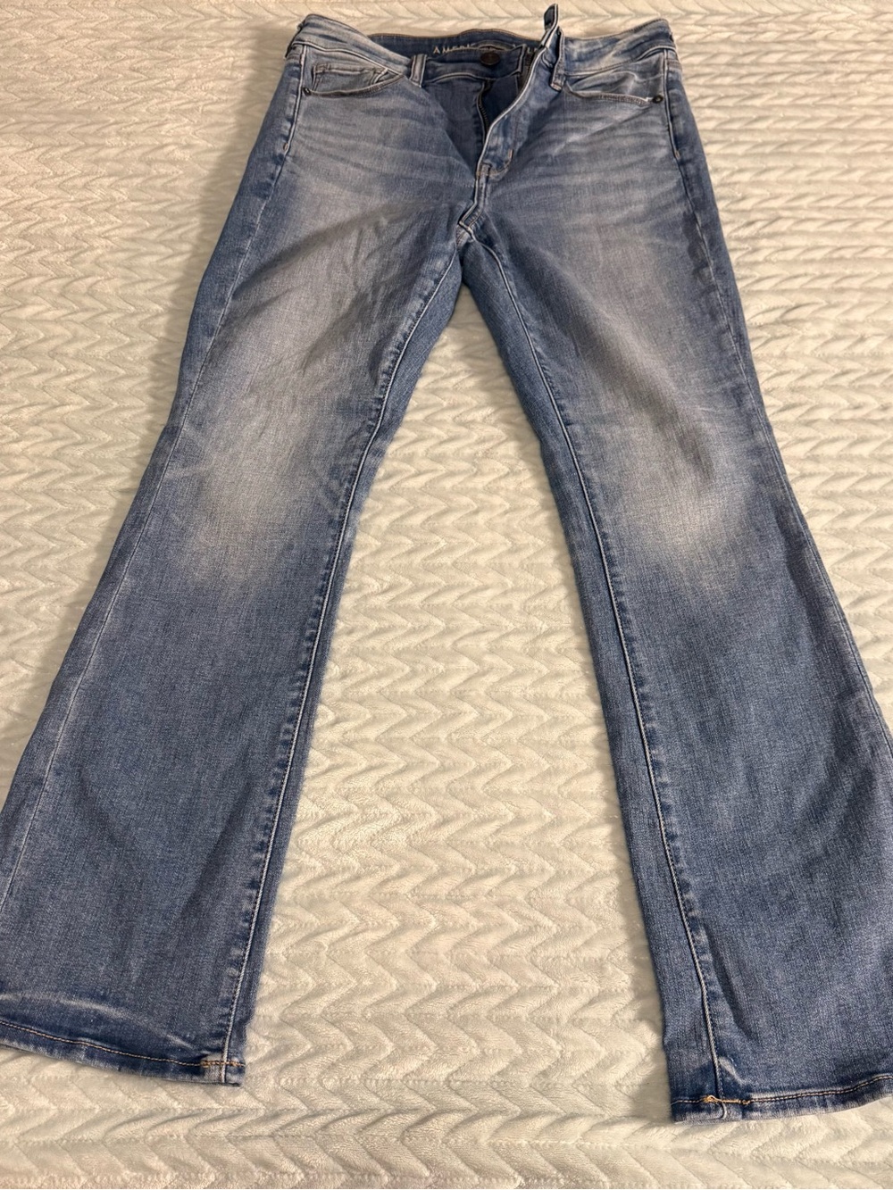 American Eagle Outfitters Light Blue Flare Jeans